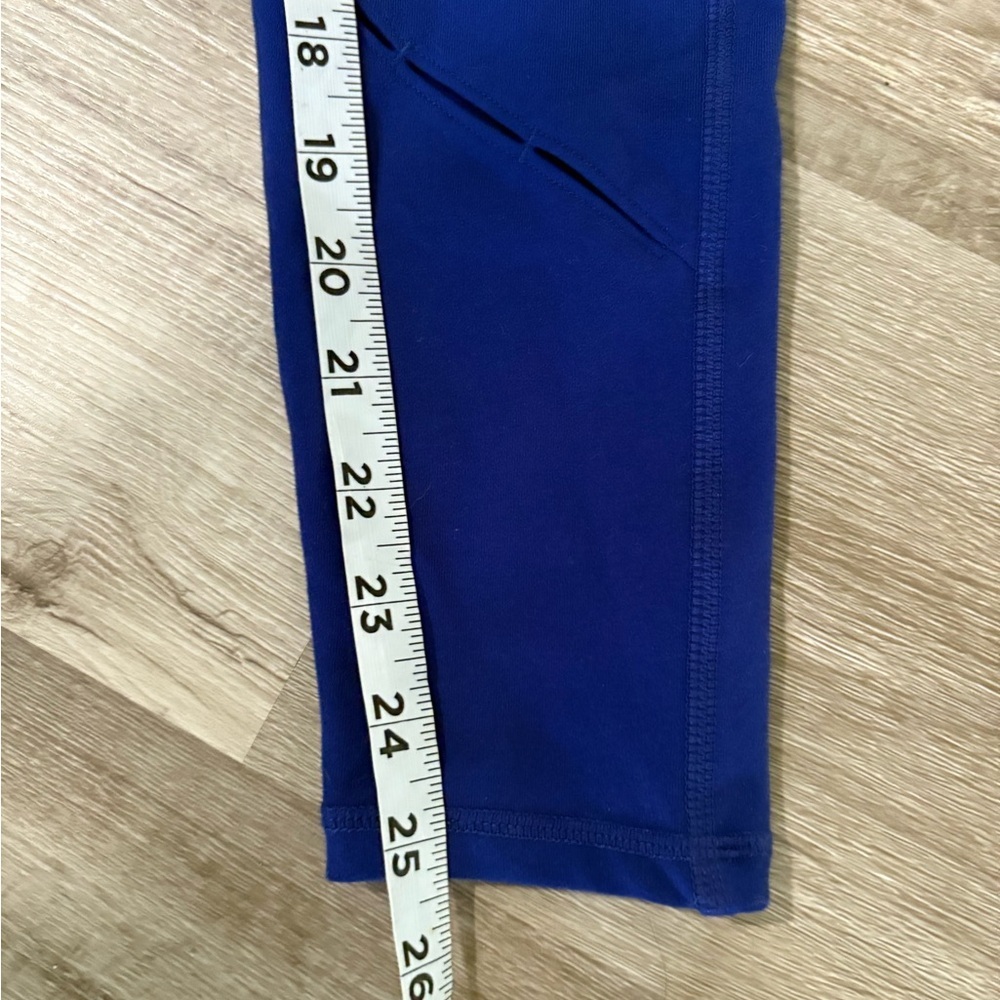 Fabletics High-Waist Royal Blue Cutout Leggings - Picture 6 of 6
